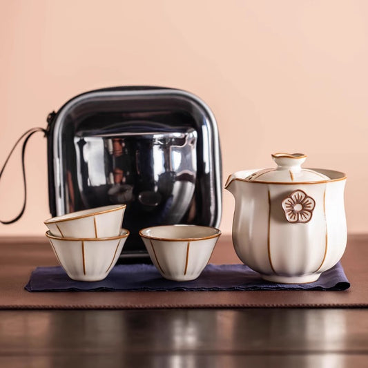 Ceramic tea set